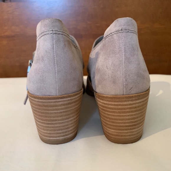1.State Arnet Taupe Leather Cutout Ankle Booties Size 6M - Picture 11 of 16